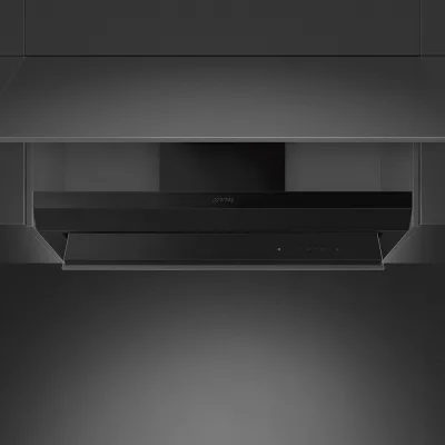 Smeg S Cappa aspirante integrata KSGT94BLV finitura nero opaco da 86 cm