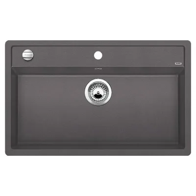 PRONTA CONSEGNA - Blanco Lavello una vasca DALAGO 8-F 1518853 finitura grigio roccia da 80.5x50 cm - Filotop