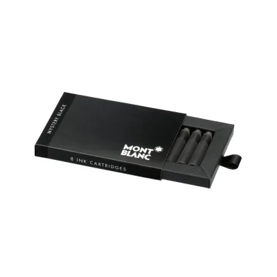 Mont Blanc CF8 INK CART MYSTERY BLACK PF 128197