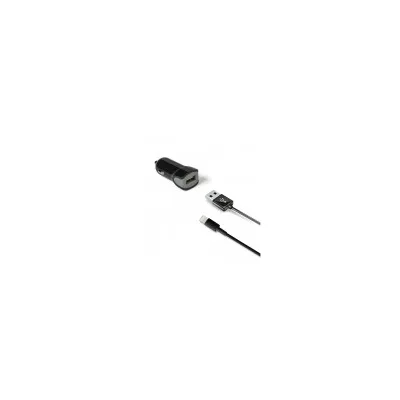CELLY USB-A CAR CHARGR 12W+LIGHTNING CABL CCUSBLIGHT