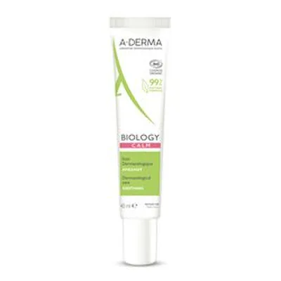 A-Derma Biology Calm Trattamento Dermatologico Lenitivo Pelle Sensibile 40 ml