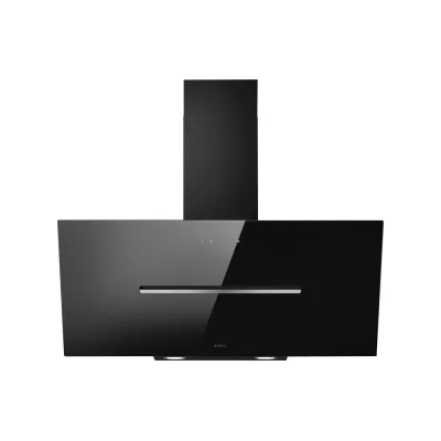 Elica Cappa a parete SHY-S BL/A/90 PRF0166933 finitura vetro nero da 90 cm