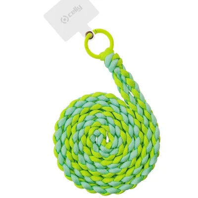 CELLY NECK LACET BRAIDED YELLOW FLUO LACETBRAIDEDYLF