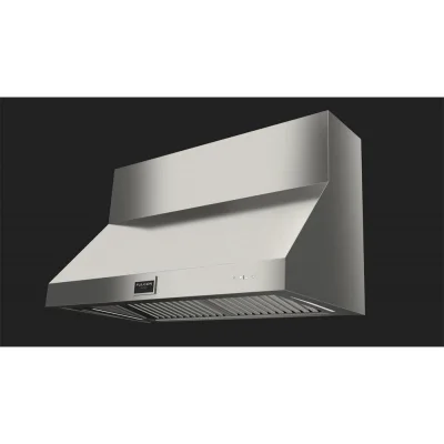 Fulgor Cappa a parete FPRHD 482 TC X finitura acciaio inox da 122 cm