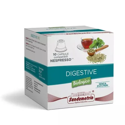 10 Capsule Digestive Sandemetrio compatibili Nespresso