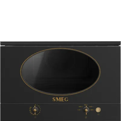 Smeg Microonde da incasso MP822NAO finitura antracite da 60 cm - IN PROMOZIONE FINO AL 30/06