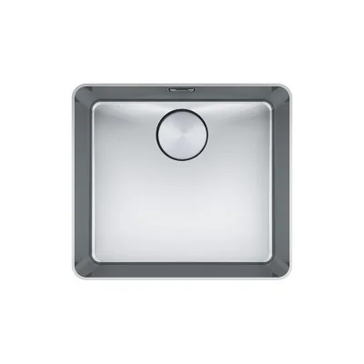 Franke Lavello una vasca Mythos Incasso Semifilo/Filotop MYX 210-45 127.0618.824 finitura inox satinato da 42,6x41,2 cm