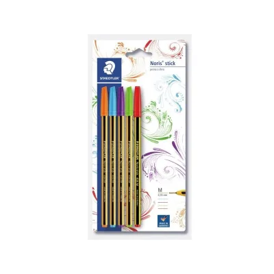 STAEDTLER CF5 NORIS STICK 0 35MM ASSORTITI 434-SBK5P2