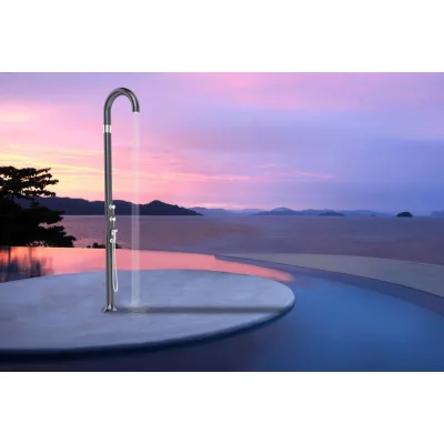 Arkema Doccia tradizionale Funny Yin in polietilene in diverse finiture da h. 232 cm