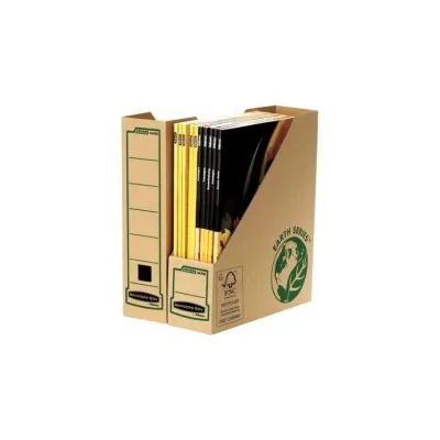 Fellowes Bankers Box Earth Portariviste A4 Cartone riciclato certificato FSC Colore marrone