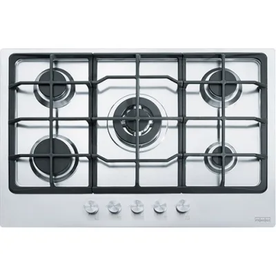 Franke: Piano cottura a gas Neptune 750 FHNE 755 4G TC XS C 106.0052.126 finitura inox satinato da 75 cm