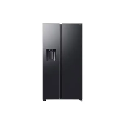 Samsung: Frigorifero side by side a libera installazione RS70F64KDFEF finitura antracite da 91 cm