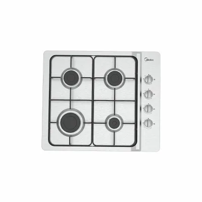 Midea Comfee Piano cottura a gas MH 604LX finitura inox da 60 cm