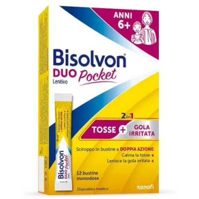 BISOLVON DUO POCKET LENITIVO 12 BUSTINE