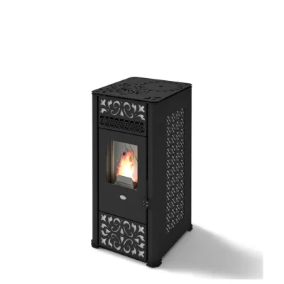 Eva Calòr Stufa a pellet LUCILLA 901670200 finitura bianco