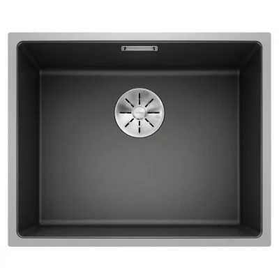 Blanco Lavello una vasca SUBLINE 500-IF 1519430 finitura antracite e inox da 54.3x44.3 cm - Sopratop/Filotop