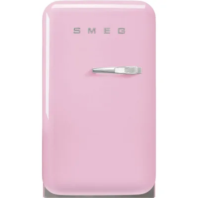 Smeg Frigorifero minibar monoporta con cerniere a sinistra a libera installazione FAB5LPK6 finitura rosa da 40 cm - IN PROMOZIONE FINO AL 30/06