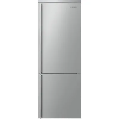 Smeg S Frigorifero combinato Total No Frost a libera installazione FA3905RX5 finitura Full-Inox da 70 cm - Cerniera destra