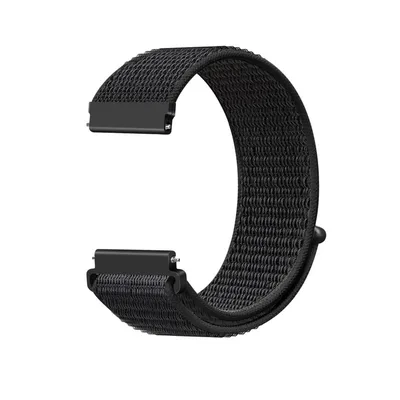 CELLY UNIVERSAL STRAP WATCHBAND 22MM BK WBANDUNISTR22BK