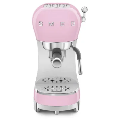 Smeg Macchina da caffè espresso manuale ECF02PKEU finitura rosa