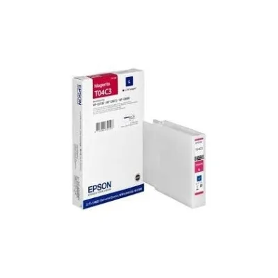 CARTUCCIA ORIGINALE PIGMENTATO EPSON T04C3 C13T04C340 C13T04C34N MAGENTA Workforce Pro C8190