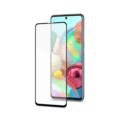CELLY FULL GLASS GALAXY A71 BLACK FULLGLASS887BK