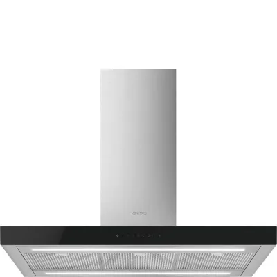Smeg S Cappa a isola KBTI9L4VN finitura acciaio inox da 90 cm - IN PROMOZIONE FINO AL 6/07