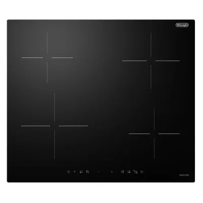 De Longhi Piano cottura a induzione BRI 60 in vetroceramica nero da 60 cm