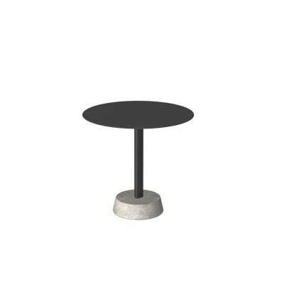 Unopiù Tavolo rotondo fisso PERTRE in diverse finiture da Ø80 cm - IN PROMOZIONE FINO AL 6/07