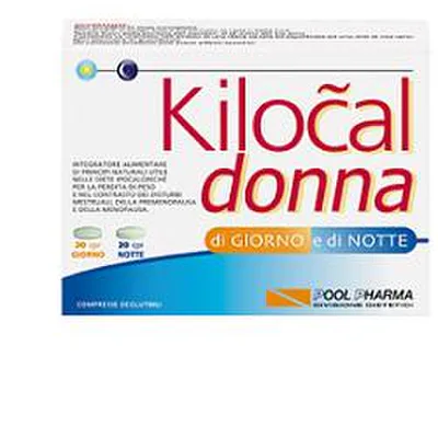 Kilocal Donna Giorno e Notte Integratore Diete Ipocaloriche 40 Compresse