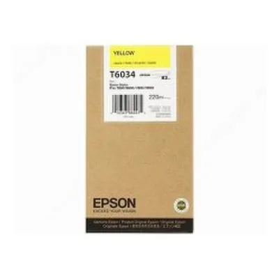 CARTUCCIA ORIGINALE EPSON Stylus Pro 7800 C13T603400 T6034 GIALLO
