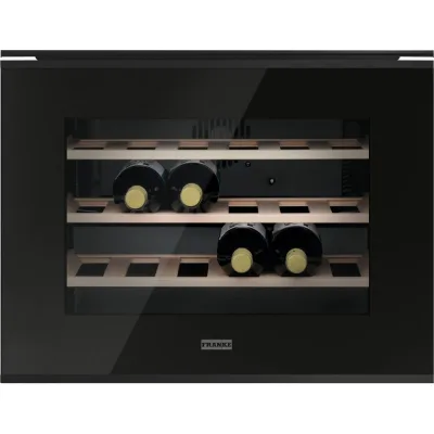 Franke Cantinetta vino da incasso Mythos 45 FMY 24 WCR N 131.0717.412 finitura black steel da 60 cm