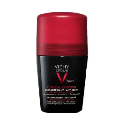 VICHY HOMME DEODORANTE CLINICAL CONTROL 96H ROLL 50ML