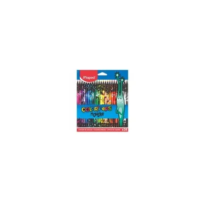 MAPED CF24 PASTELLI BLACK MONSTER- ASS 862624