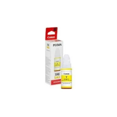 CARTUCCIA FLACONE INCHIOSTRO ORIGINALE CANON 1606C001 GI-590Y GI590Y GIALLO 70ML 7K PIXMA G1501