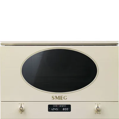 Smeg Forno microonde da incasso MP822PO finitura panna da 60 cm - IN PROMOZIONE FINO AL 30/06