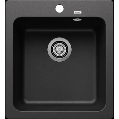 Blanco | Lavello una vasca NAYA 45 1525222 finitura antracite da 46.5x51 cm - Sopratop