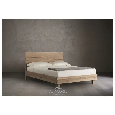 Altacorte Letto matrimoniale con testiera Kenzo da 160 cm