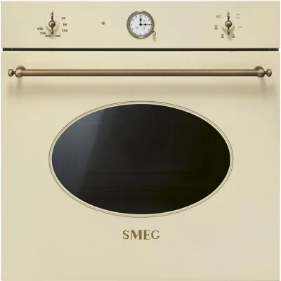 PRONTA CONSEGNA - Smeg Forno ventilato SF68C1PO finitura panna/ottone antico da 60 cm