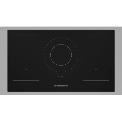 Fulgor Piano cottura a induzione FSH 905 ID WT MBK finitura nero opaco da 90 cm