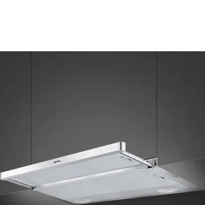 PRONTA CONSEGNA - Smeg Cappa integrata KSET91E2 finitura silver da 90 cm