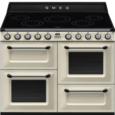 Smeg S Cucina TR4110IP2 con tre forni e piano cottura induzione finitura panna da 110x60 cm - PROMOZIONE ATTIVA FINO AL 19/10