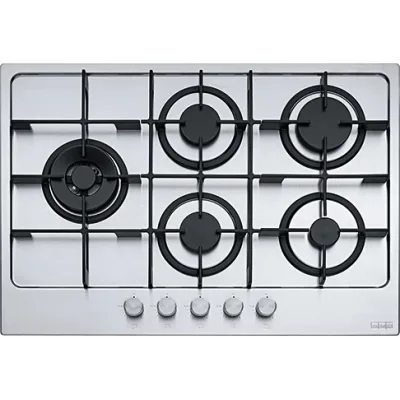 Franke: Piano cottura a gas Maris 750 FHMA 755 4G DCL XS C 106.0554.382 finitura inox satinato da 73 cm
