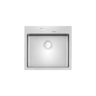 Foster Lavello una vasca 3363 050 finitura acciaio inox da 56x52 cm - IN PROMOZIONE FINO AL 30/06