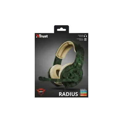 CUFFIE GAMING TRUST 24359 GXT 411C Radius con microfono pieghevole Archetto regolabile
