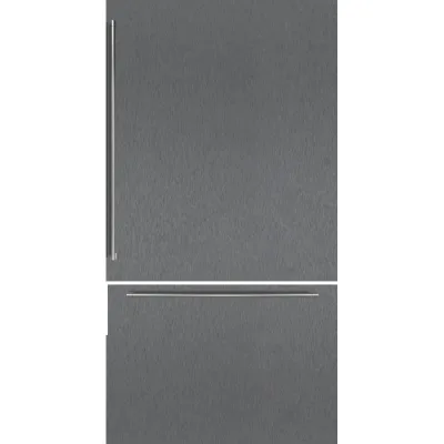 Gaggenau Pannelli porta in acciaio inox spazzolato scuro RVA421920 con maniglia - RICHIEDERE PREVENTIVO