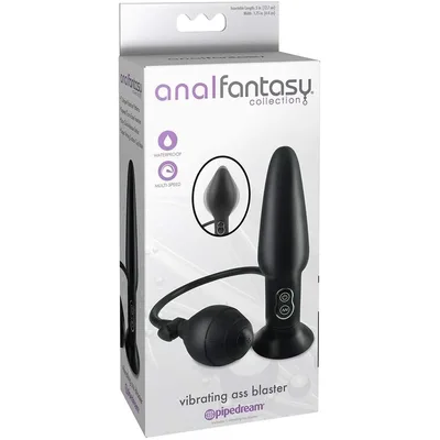 Plug anale gonfiabile Vibrazione Premium Pipedream inserto ano stimolante anal