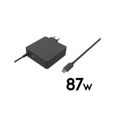 NILOX PC COMPONENTS 87W WALL CHARGER PD+USB-A PORT 1.8M NLX-PDC-87W