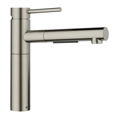 Blanco Miscelatore monocomando con doccetta estraibile ALTA-S II 1527710 finitura platinum