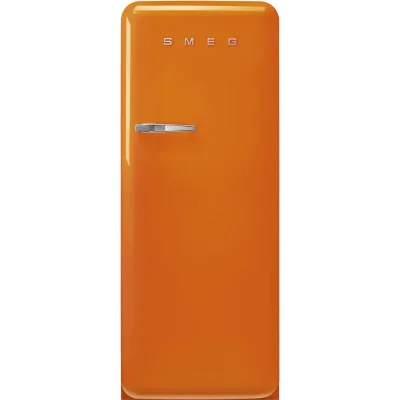 Smeg Frigorifero monoporta con cerniere a destra a libera installazione FAB28ROR6 finitura arancione da 60 cm - IN PROMOZIONE FINO AL 30/06